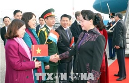 Chủ tịch Quốc hội Nguyễn Thị Kim Ngân bắt đầu thăm chính thức Vương quốc Hà Lan